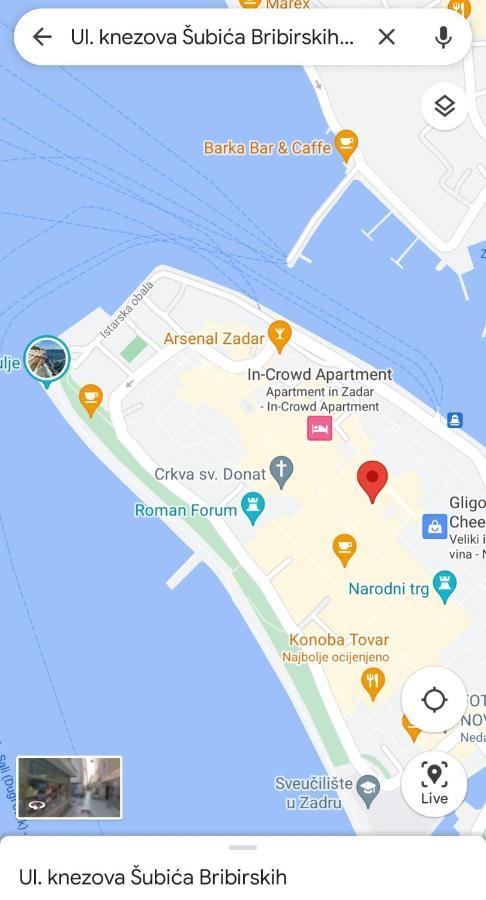 זאדאר Peninsula Apartment מראה חיצוני תמונה